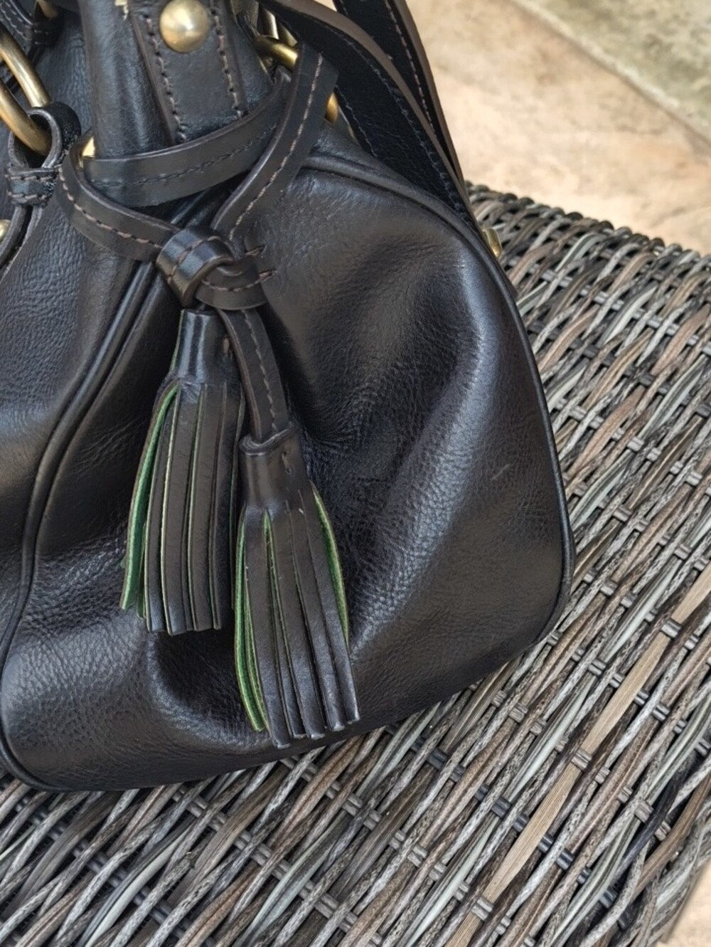 Dooney And Bourke Large Florentine Satchel - Picture 6 of 7